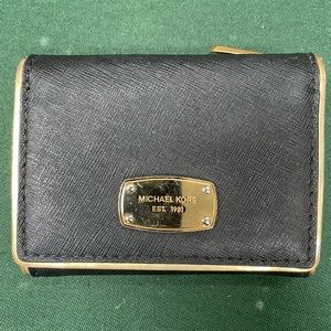 Michael Kors Black Leather Wallet